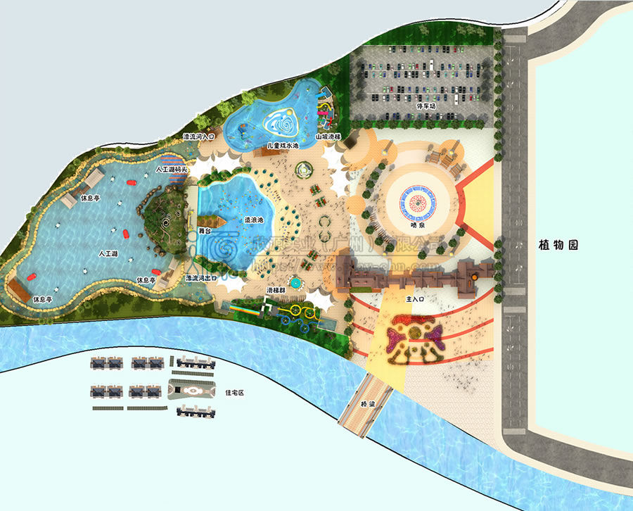 緬甸大型景區水上樂園設計方案