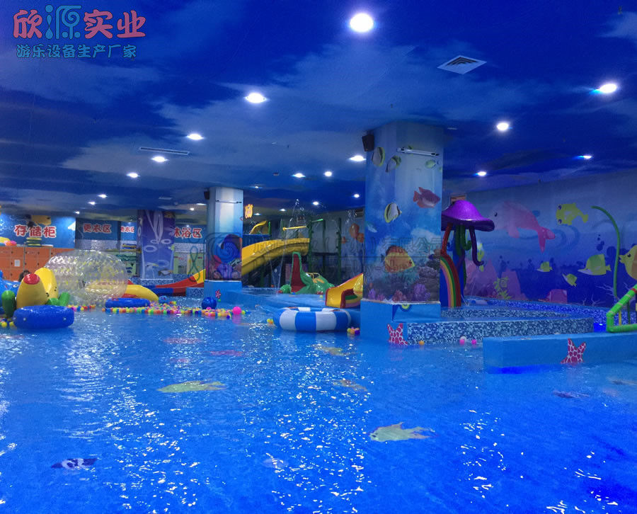 西安歡樂海室內(nèi)水上樂園案例