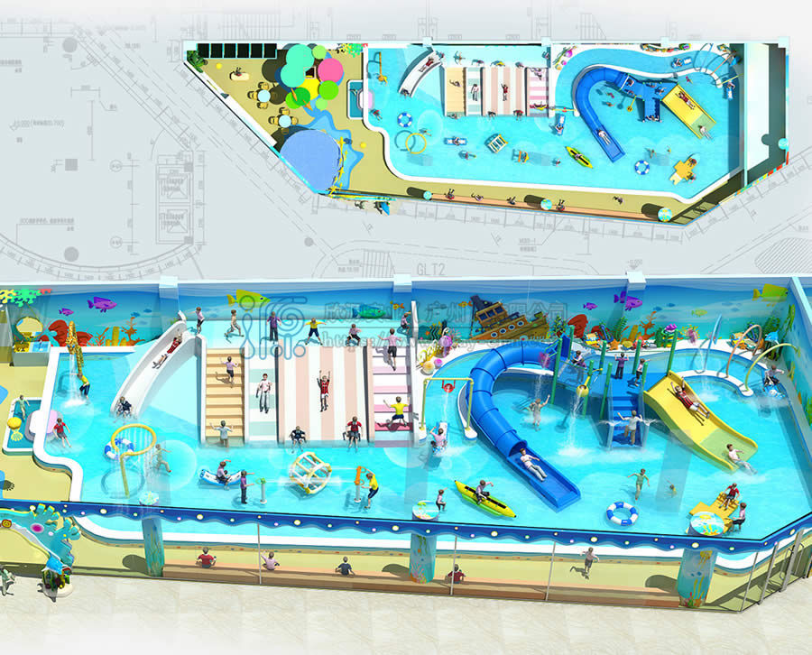 某世茂摩天城水上樂園設計方案