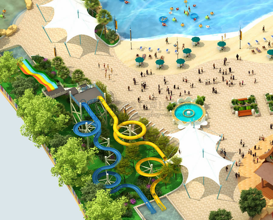 緬甸大型景區水上樂園設計方案