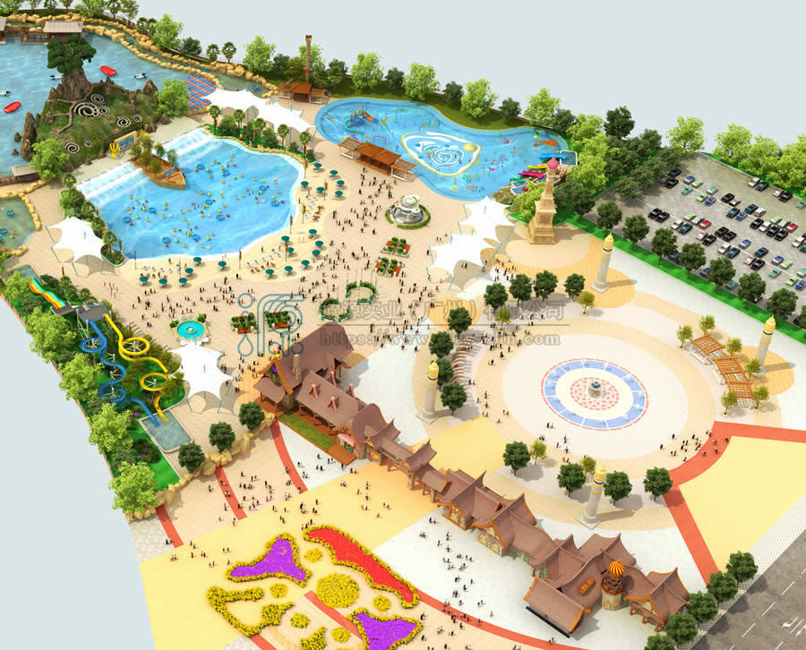 緬甸大型景區(qū)水上樂(lè)園設(shè)計(jì)方案