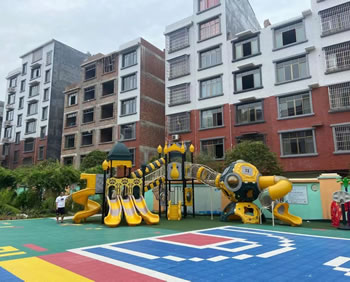 兒童塑料滑梯怎么樣安裝?