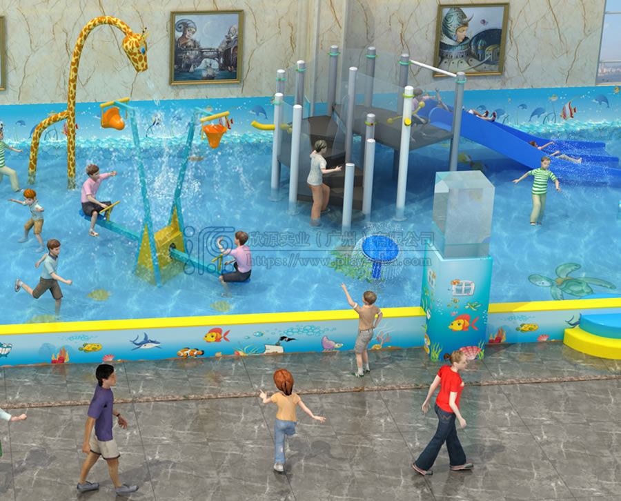 溫泉度假酒店150方室內(nèi)水上樂園設(shè)計(jì)方案