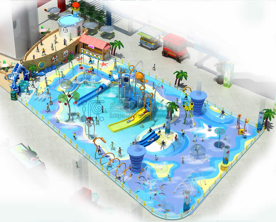 某農(nóng)莊800方水上樂園設(shè)計方案