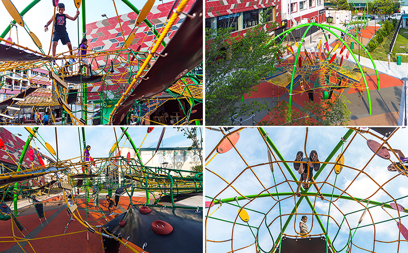 攀爬類游樂設備圖片