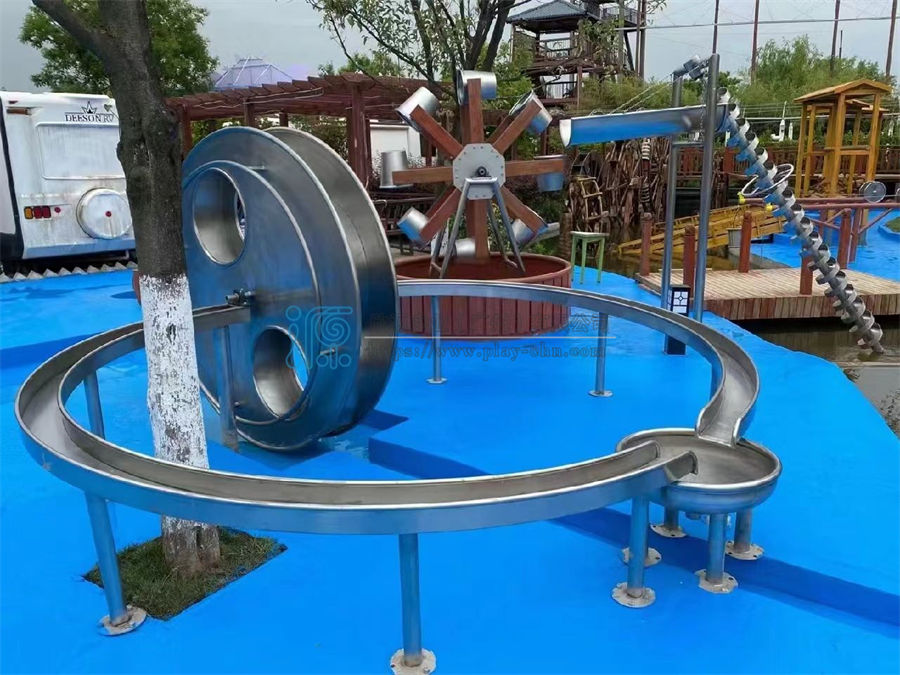 不銹鋼玩水科普游樂設備