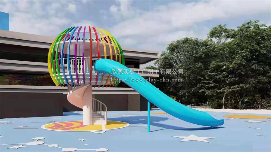 戶外景區安裝不銹鋼滑梯能否吸引更多游客?-1344