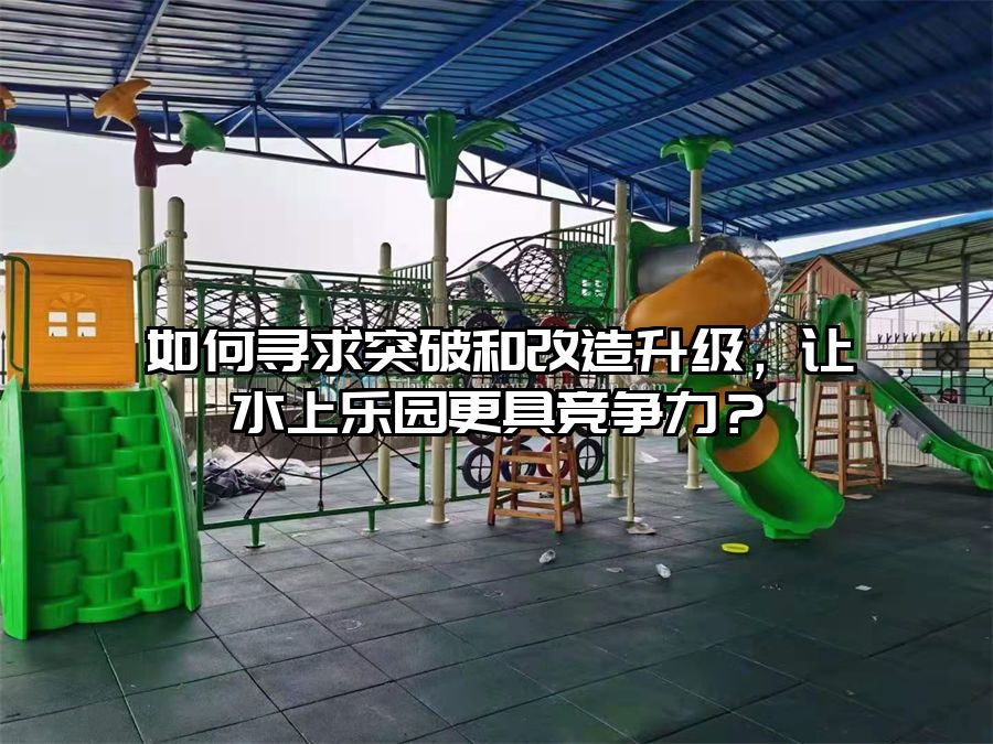 如何尋求突破和改造升級,讓水上樂園更具競爭力?