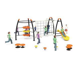 網繩攀爬游樂設備款式23