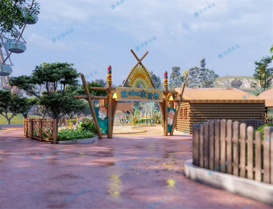 2250平方旱噴水上樂園整體規(guī)劃方案