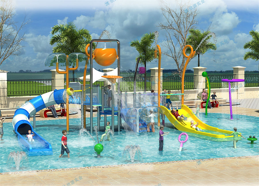 587平方室外水上樂園整體規劃方案
