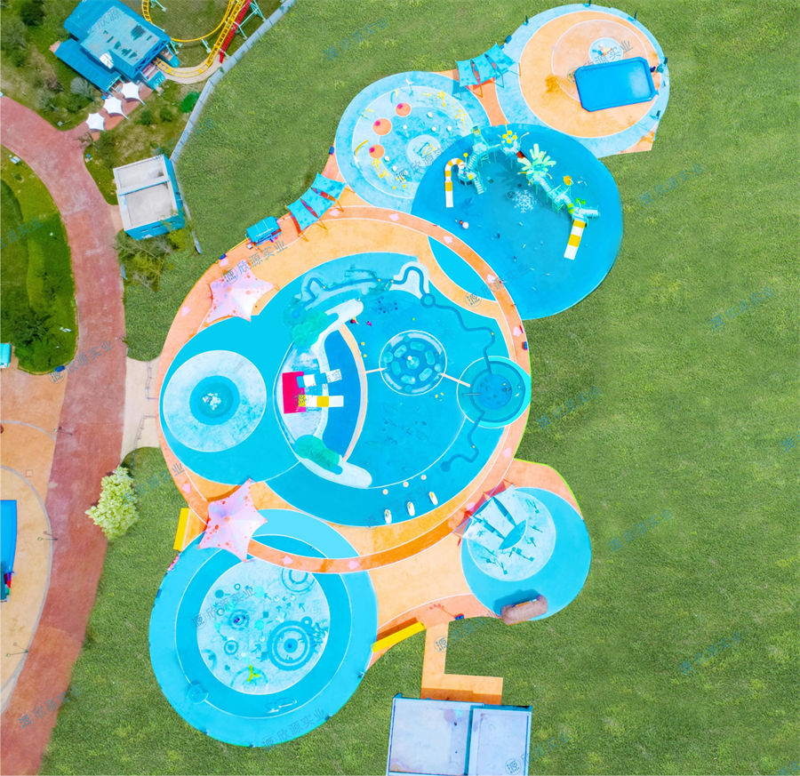 6000平方旱噴水上樂(lè)園整體規(guī)劃方案