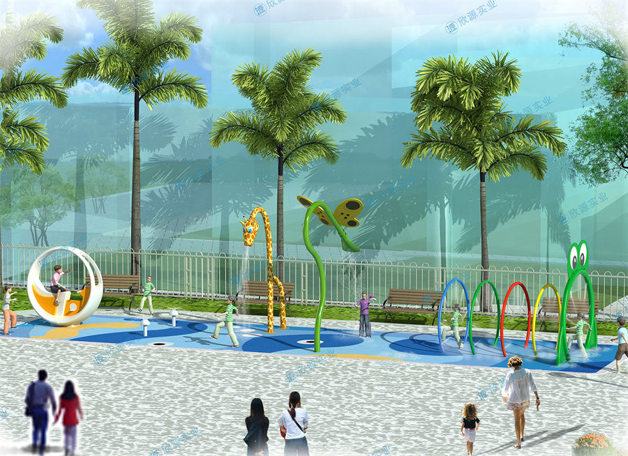 60平方室外水上樂園整體規劃方案