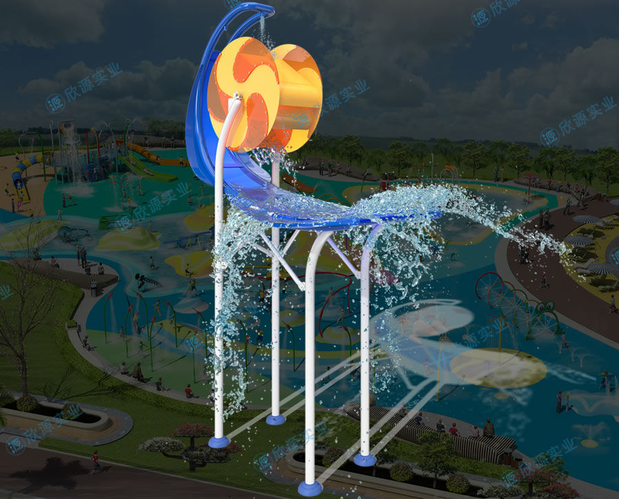 風車倒水桶平臺