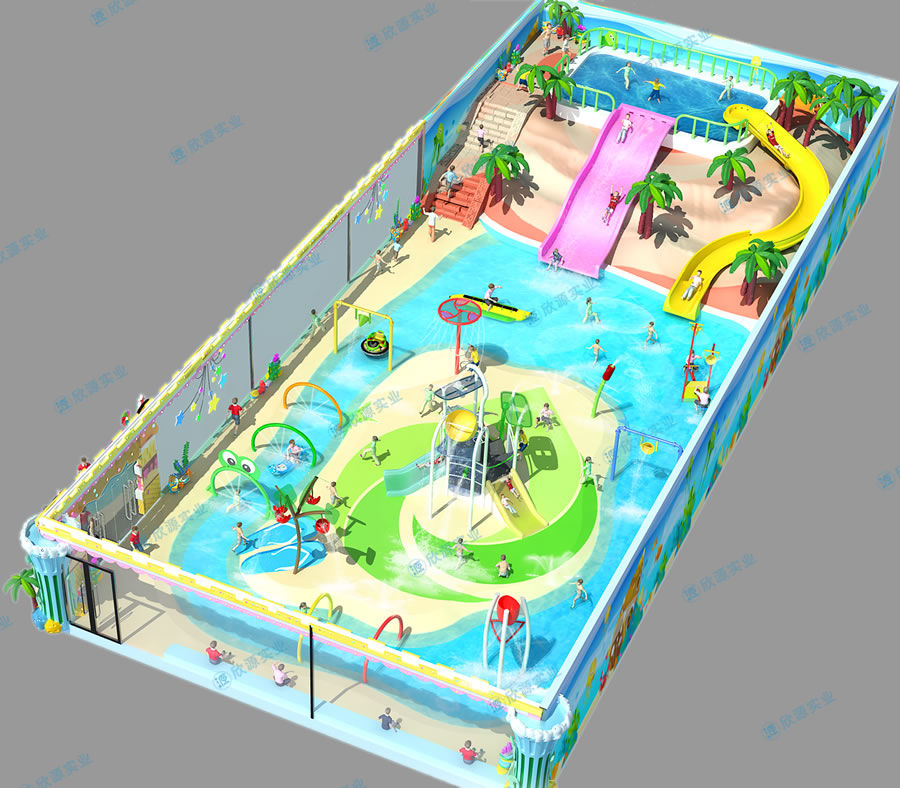 540平方室內(nèi)水上樂園