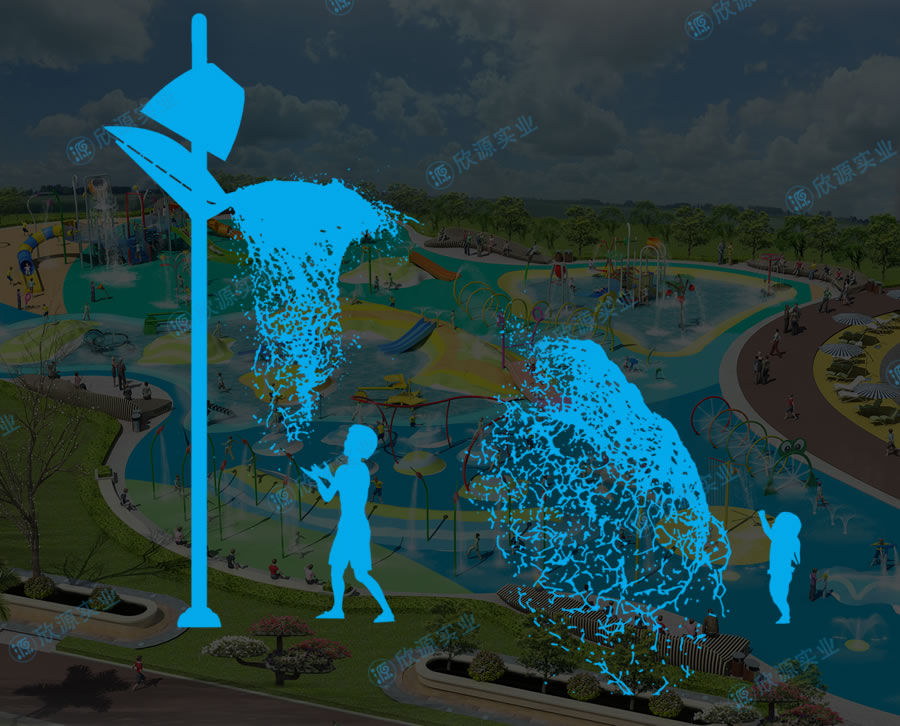 倒水桶戲水設(shè)備