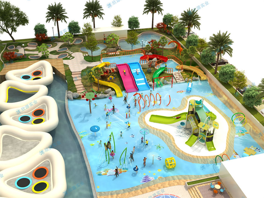 4000平方室外水上樂園整體規(guī)劃方案