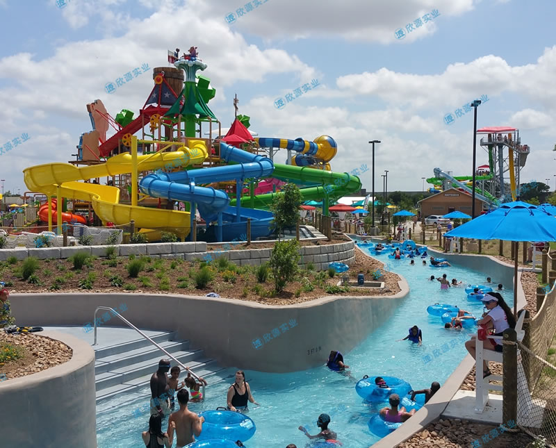 水上游樂場懶人河