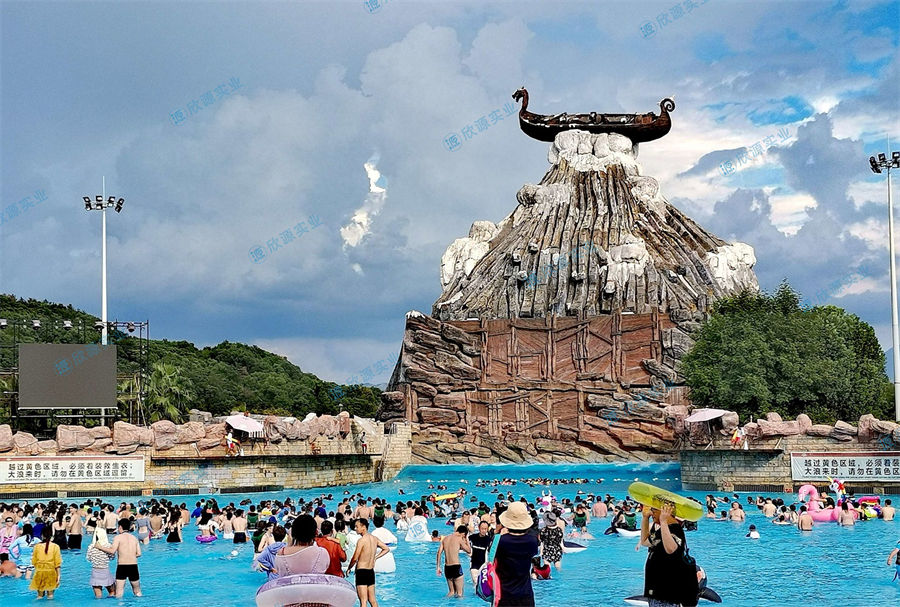 鼓風(fēng)式人工造浪池