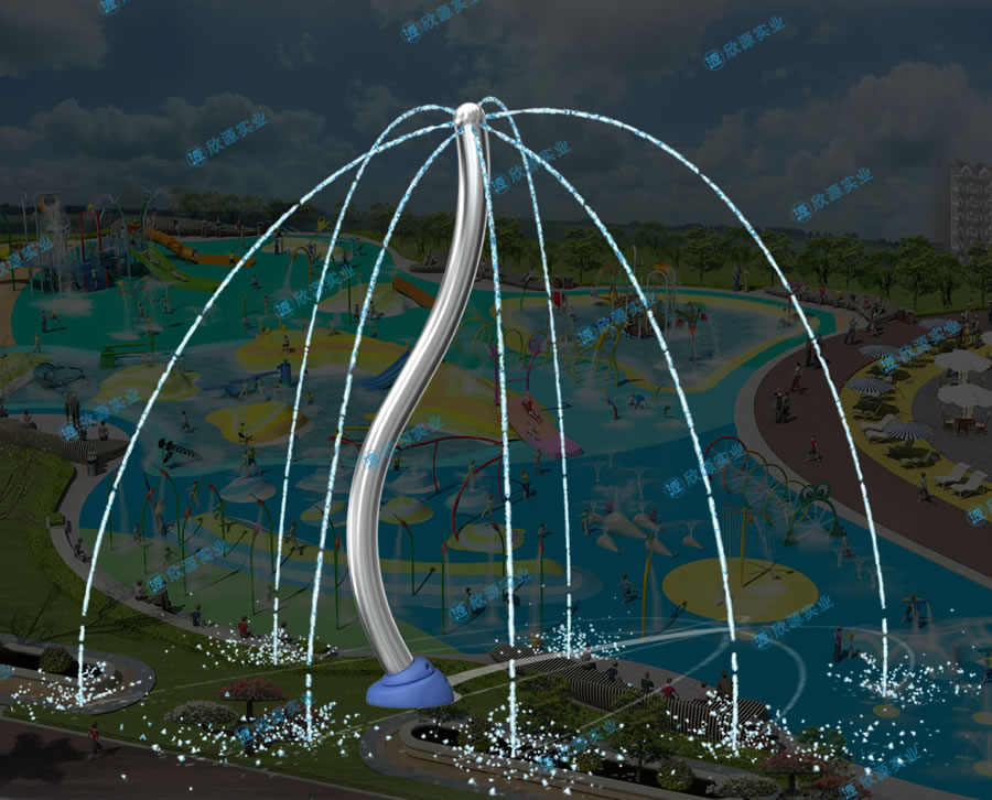 射水S管戲水小品設備