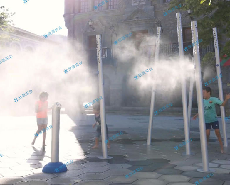 噴霧立柱戲水設備
