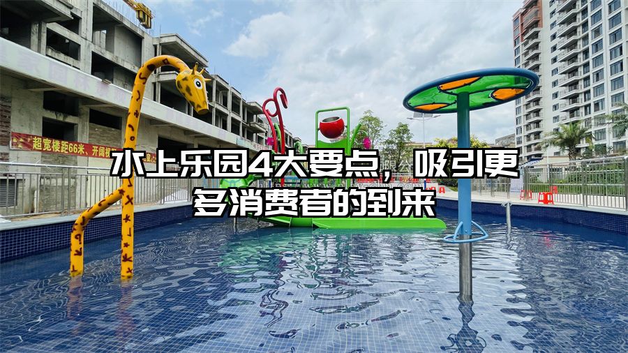 水上樂園4大要點，吸引更多消費者的到來