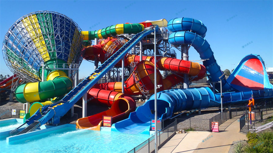 水上樂園水設備中的-人工造浪機設備