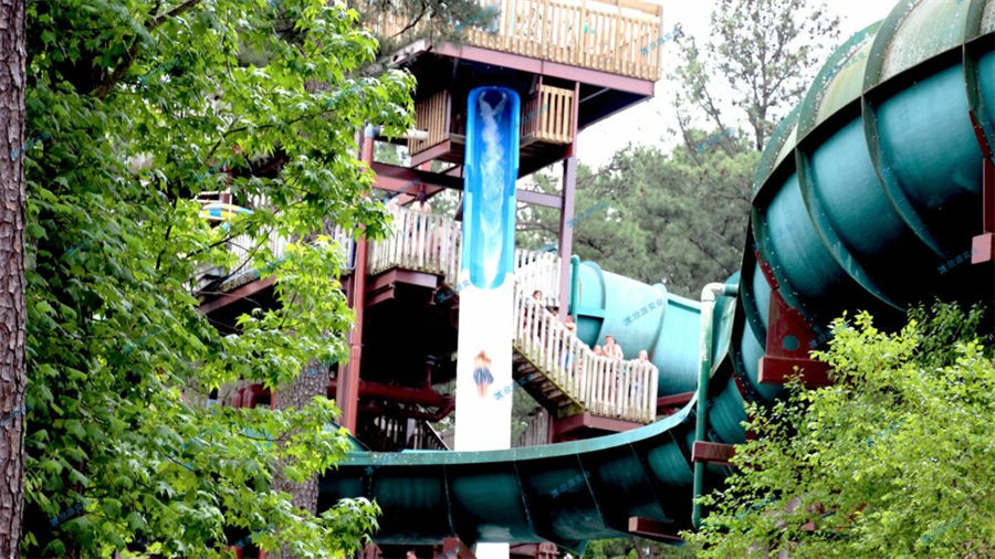 如何安全使用與管理水上樂園設備滑梯-7863