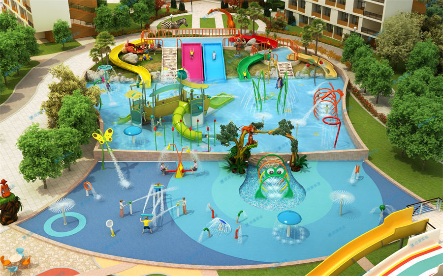 水上樂園設施廠家可讓學齡兒童和青少年活躍起來并玩耍!