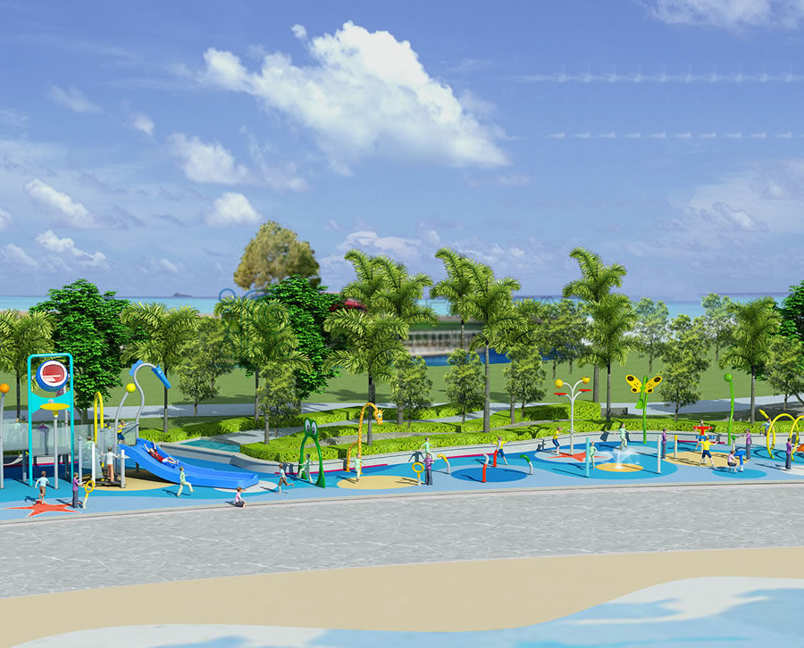 度假村475平方戲水區(qū)域規(guī)劃方案