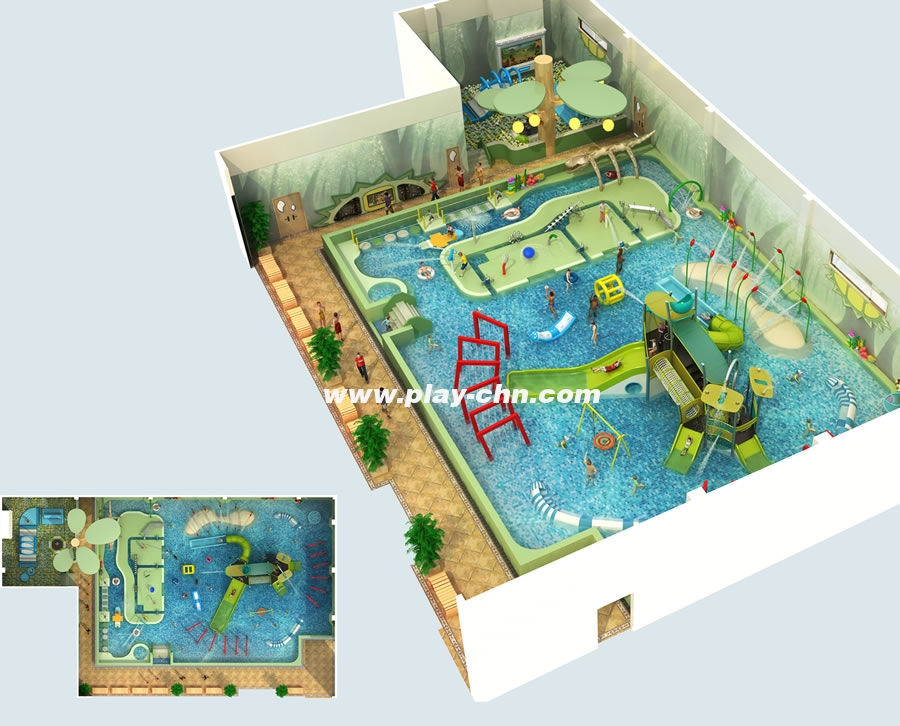 運(yùn)城潤(rùn)天酒店水上樂(lè)園效果圖